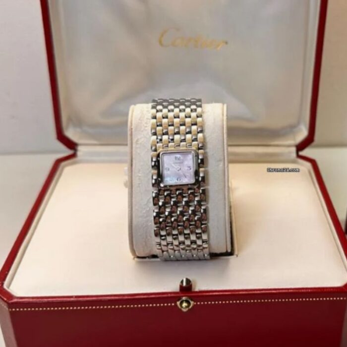 Swiss Quartz Ladies Watch Mop Dial Panthere - immagine 2