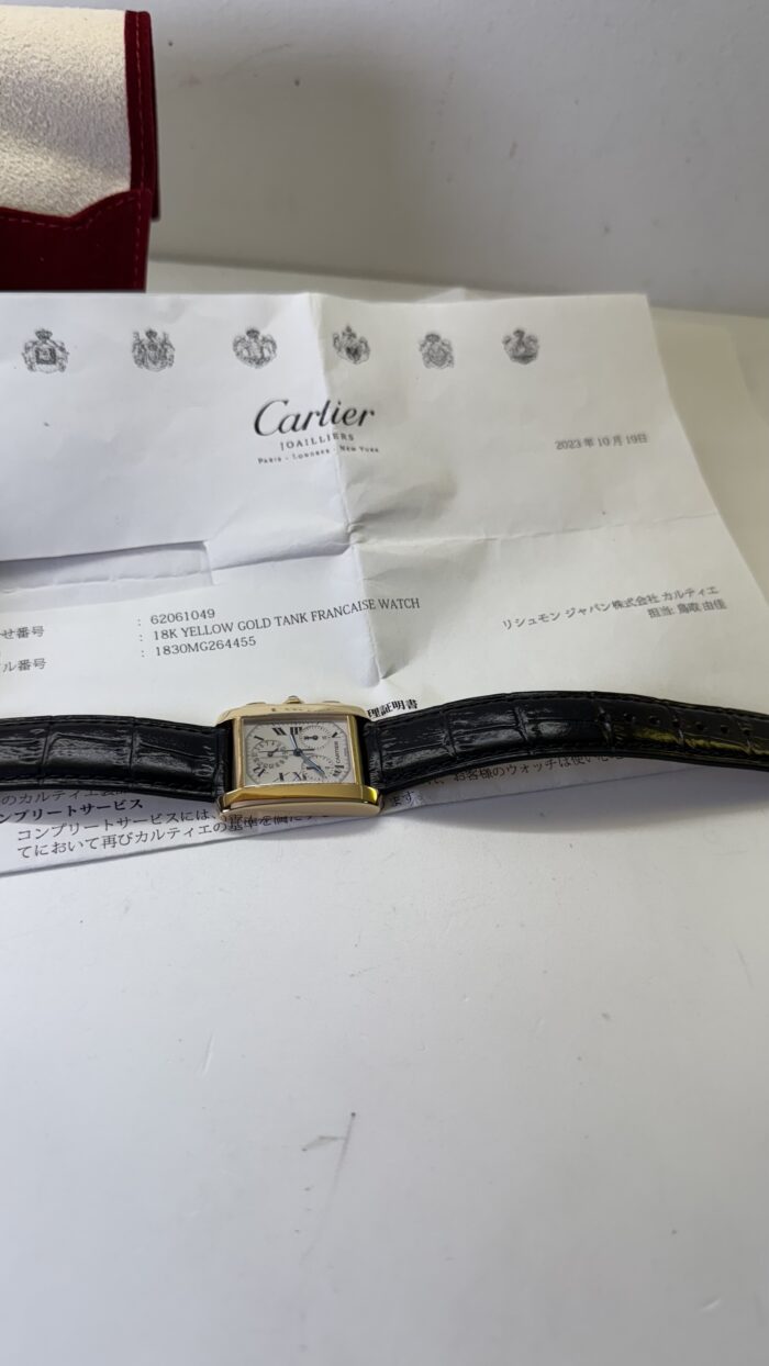 Cartier Tank Française 1830 - immagine 11