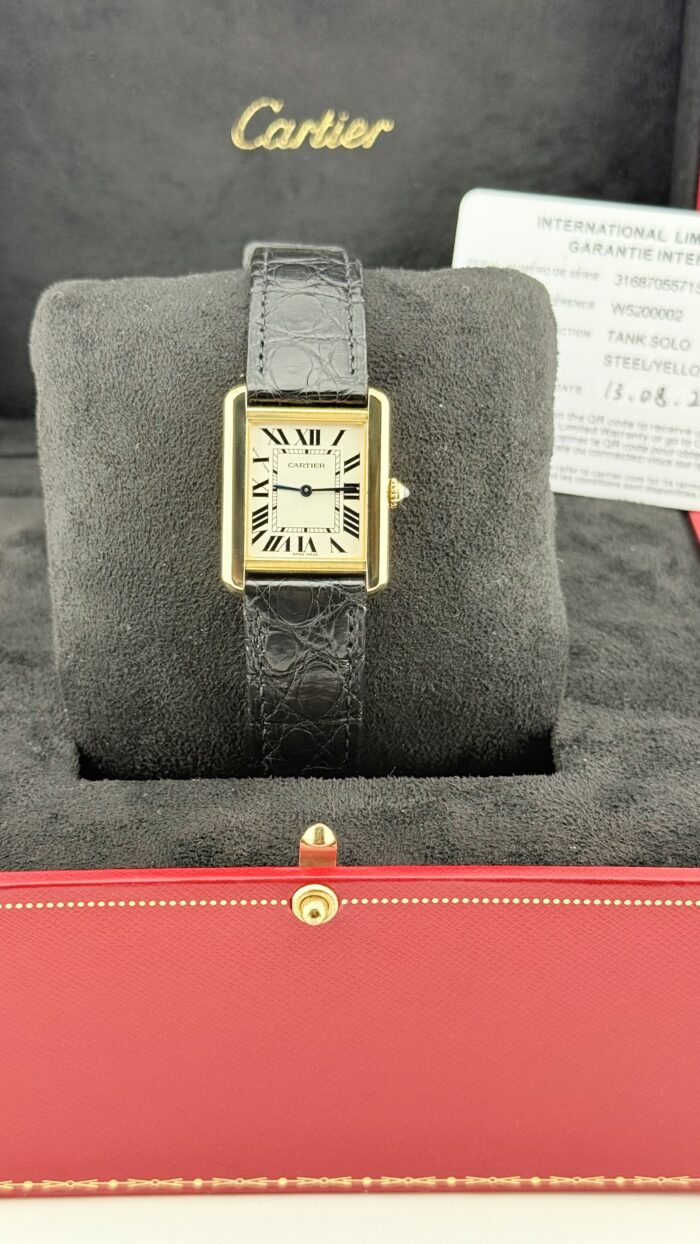 Cartier Tank solo oro W5200002 - immagine 4
