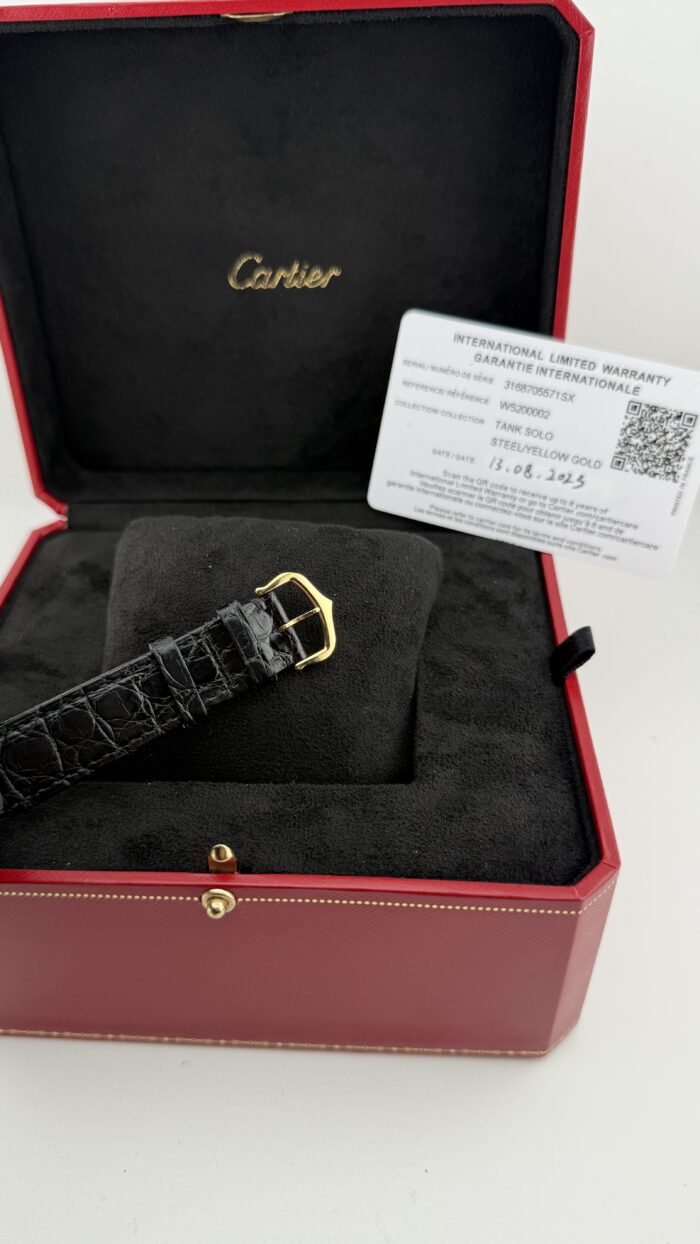 Cartier Tank solo oro W5200002 - immagine 9
