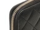 CHANEL Matelasse Long zip Wallet