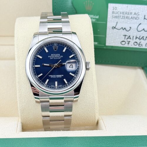 Rolex 116200 blu