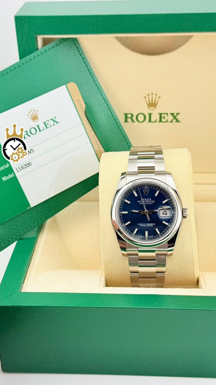 Rolex 116200 blu - immagine 7