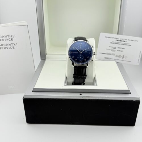 IWC portoghese blu IW371491