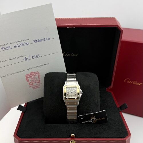 Cartier Santos Galbée W20012C4