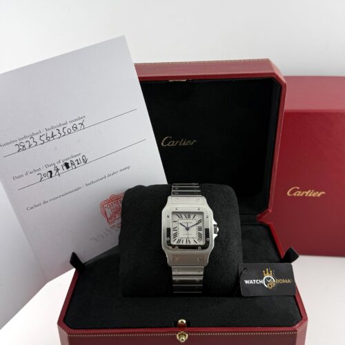 Cartier Santos Galbée W20098D6