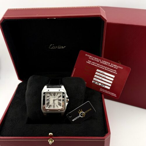 Cartier Santos 100 medium W20126X8