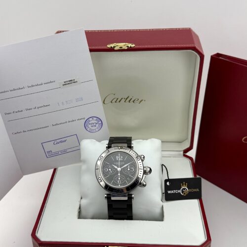 Cartier Pasha Seatimer Chronograph W31088U2