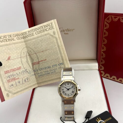 Cartier Santos Galbée Octagon 187903