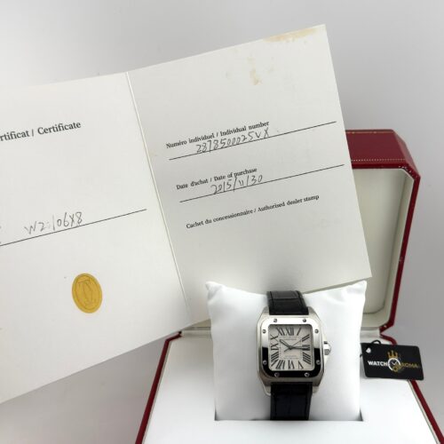 Cartier Santos 100 Medium W20106X8