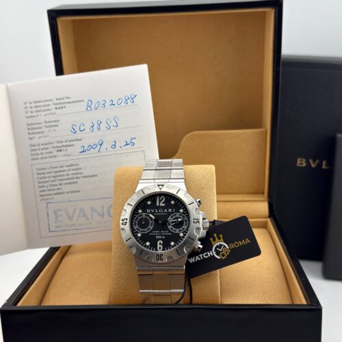 Bulgari Diagono Scuba Chrono SC 38 SS