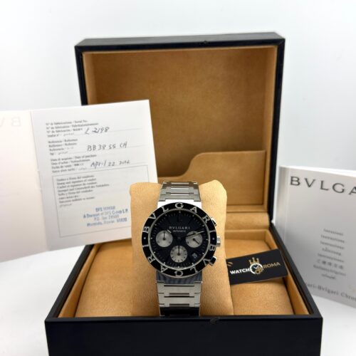 Bulgari Bulgari Chronograph BB 38 SS CH