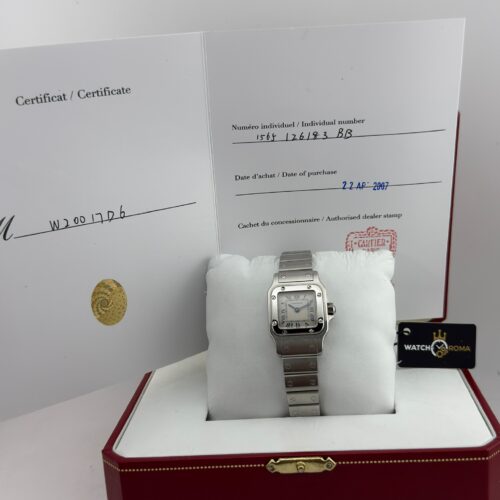 Cartier Santos Galbée SM Ref. W20012D6