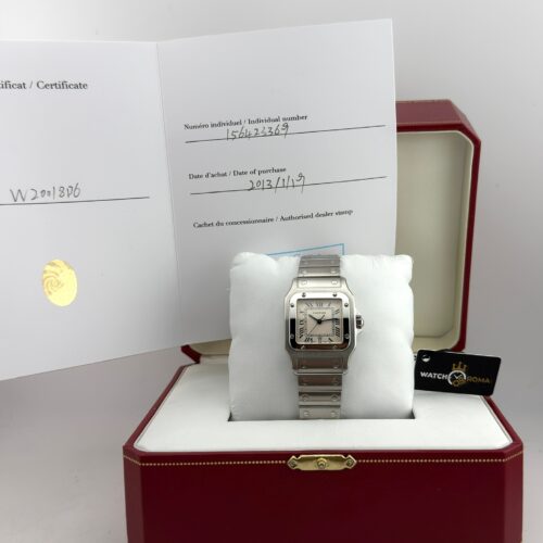 Cartier Santos Galbée W20018D6